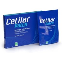 PHARMANUTRA Cetilar Patch Cerotto per Muscoli Articolazioni e Tendini 5 pezzi