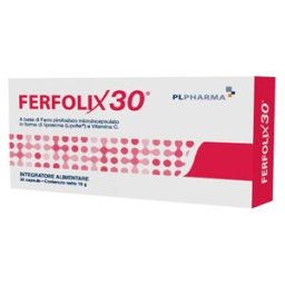 PL PHARMA Ferfolix30 30 Capsule - Integratore di Ferro