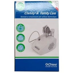 CHIESI CH Clenny A Family Care Nebulizzatore Aerosol a Compressore Professionale per Utilizzo Domiciliare