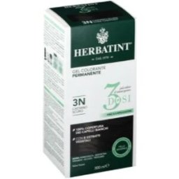 ANTICA ERBORISTERIA Herbatint Tintura per Capelli Gel Permanente 3 Dosi 3N Castano Scuro 300 ml
