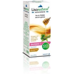 EG SPA CH Lisonatural Advance Bambini 133 ml - Sciroppo per la Tosse Secca e Grassa