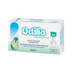 IBSA FARMACEUTICI Octilia Natural Occhi Irritati e Arrossati Gocce Oculari 10 Flaconcini Monodose