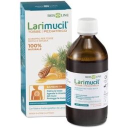 BIOS LINE Larimucil Tosse Bambini Sciroppo 175 ml - Integratore Tosse Secca e Grassa