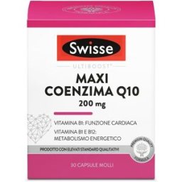 HEALTH AND HAPPINESS Swisse Maxi CoEnzima Q10 30 Capsule - Integratore Cardiaco