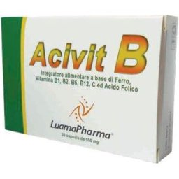 LUAMA PHARMA Srl Acivit B 30 Capsule - Integratore Alimentare