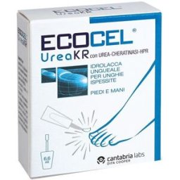 DIFA COOPER SpA Ecocel Urea KR Idrolacca Ungueale per Unghie Ispessite 6,6 ml