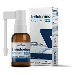 STERIL FARMA Lattoferrina Forte Spray Orale 20 ml - Integratore Vitamina D3
