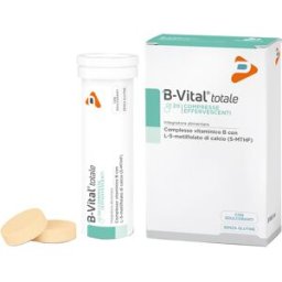 PHARMA LINE B-Vital Totale Gusto Arancia 20 Compresse Effervescenti - Integratore Alimentare
