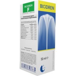 BIOGROUP Srl Biodren F Gocce 50 ml - Integratore Alimentare Epatico Naturale