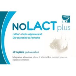 GEPHARMA Nolact Plus 30 Capsule - Integratore Alimentare