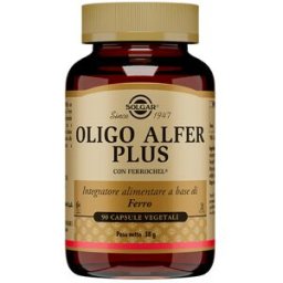 SOLGAR ITALIA Solgar Oligo Alfer Plus 90 Capsule - Integratore Alimentare Ferro