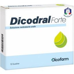DICOFARM SpA Dicodral Forte 12 Bustine - Integratore Reidratante Salino