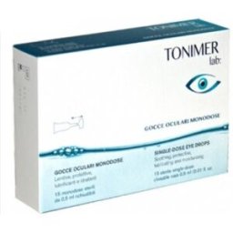 GANASSINI HEALTH CARE Tonimer Lab Occhi Gocce Oculari Monodose 15 Flaconcini
