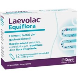 CHIESI CH Laevolac Equiflora 12 Bustine - Integratore Alimentare