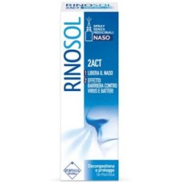 EURITALIA Rinosol 2 Act Spray Nasale Decongestionante 15 ml