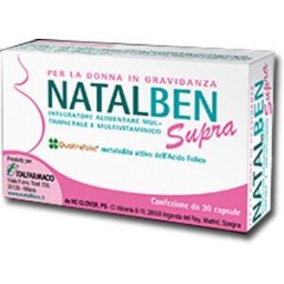 ITALFARMACO SpA Natalben Supra 30 Capsule - Integratore Gravidanza