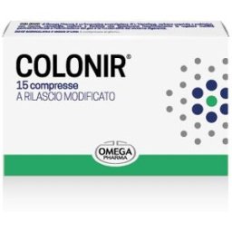 OMEGA PHARMA SpA Colonir 15 Compresse - Integratore Disturbi Intestinali