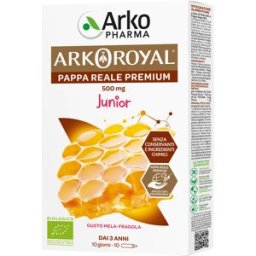 ARKOFARM Srl Arkoroyal Pappa Reale Bio Bambini 10 Flaconcini - Integratore Ricostituente
