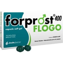 SHEDIR PHARMA Forprost 400 Flogo 15 Capsule Molli - Integratore Alimentare