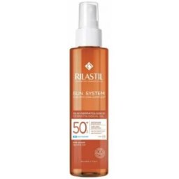 GANASSINI COSMETIC Rilastil Sun System Solare Olio Dermatologico Protezione Molto Alta SPF50+ 200 ml