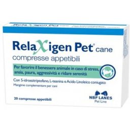 N.B.F. LANES Srl Relaxigen Pet Cane 20 Compresse - Integratore Veterinario