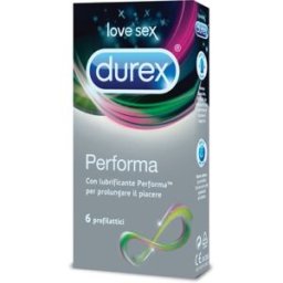 RECKITT BENCKISER Durex Performa Profilattici Ritardanti 6 pezzi