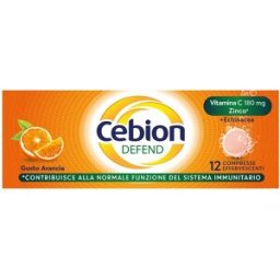 PROCTER Cebion Defend 12 Compresse Effervescenti - Integratore Sistema Immunitario