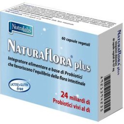 NUTRALABS Naturaflora Plus 60 Capsule - Integratore Alimentare