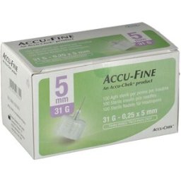 ROCHE DIAGN D.CARE Accu-Chek Ago Accu-Fine G31 5 mm Ago per Penna Insulina 100 Pezzi