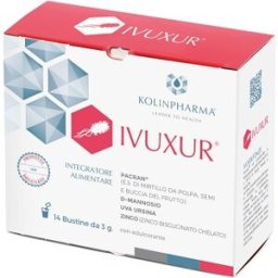 KOLINPHARMA Ivuxur 14 Bustine - Integratore Benessere Vie Urinarie