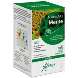 ABOCA SPA Aboca Natura Mix Advanced Mente 50 Opercoli - Integratore Funzioni Cognitive
