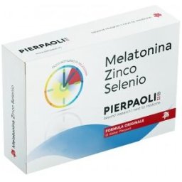 POLIFARMA SpA Melatonina Zinco Selenio Dr. Pierpaoli 30 Compresse - Integratore per il Sonno