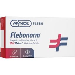 AMNOL Flebonorm 30 Compresse - Integratore Microcircolo a Base di Diosmina