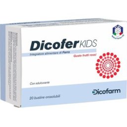 DICOFARM SpA Dicofer Kids 20 Bustine Orosolubili - Integratore Alimentare