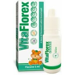 ANVEST HEALTH Srl Vitaflorex Gocce 5 ml - Integratore Alimentare Fermenti Lattici
