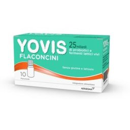 ALFASIGMA SPA NO RX Yovis 25 Miliardi 10 Flaconcini - Integratore Fermenti Lattici Vivi