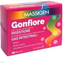 MARCO VITI FARMACEUTICI SpA Massigen Gonfiore 20 Capsule - Integratore Alimentare