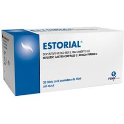 SF GROUP FENIX Estorial 24 Compresse Masticabili - Dispositivo Medico Reflusso Gastroesofageo