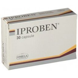 OMEGA PHARMA Iproben 30 Capsule - Integratore Benessere della Prostata