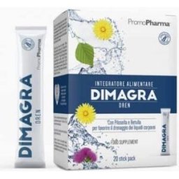 PROMO PHARMA Dimagra Dren 20 Stick 15ml PromoPharma - Integratore Drenante