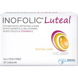 LOLI PHARMA Inofolic Luteal 20 Capsule Molli - Integratore di Myo-Inositolo