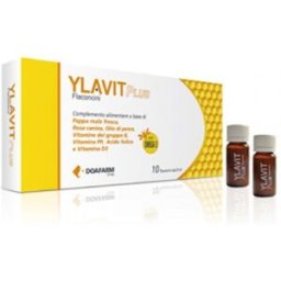 DOAFARM GROUP Srl Ylavit Plus 10 Flaconcini - Integratore Alimentare