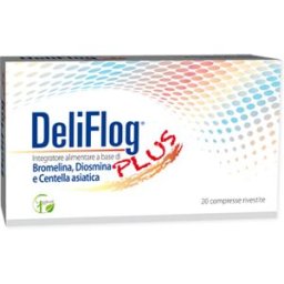 FEDESIL Srl Deliflog Plus 20 Compresse - Integratore Alimentare