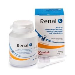 CANDIOLI VETERINARI Renal N Polvere 70 grammi - Integratore Intestinale Cani e Gatti