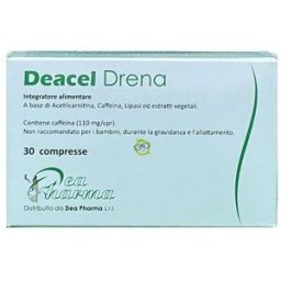 DEA PHARMA Srl Deacell Drena 30 Compresse - Integratore Alimentare
