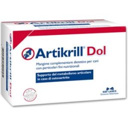 NBF LANES VET Artikrill Dol Cane 30 Perle - Mangime Complementare per Osteoartrite