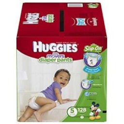 KIMBERLY CLARK ITALIA Huggies Diaper Pant Base Pannolini Mutandina Taglia 5 (12-17Kg) 14 pezzi