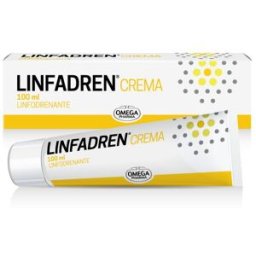 OMEGA PHARMA Linfadren Crema Linfodrenante per Edemi Venosi 100 ml