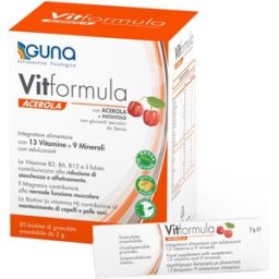 GUNA SpA Vitformula Acerola 30 Stick - Integratore Alimentare