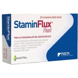 PIZETA PHARMA SpA Staminflux Fast 20 compresse - Integratore per il Microcircolo